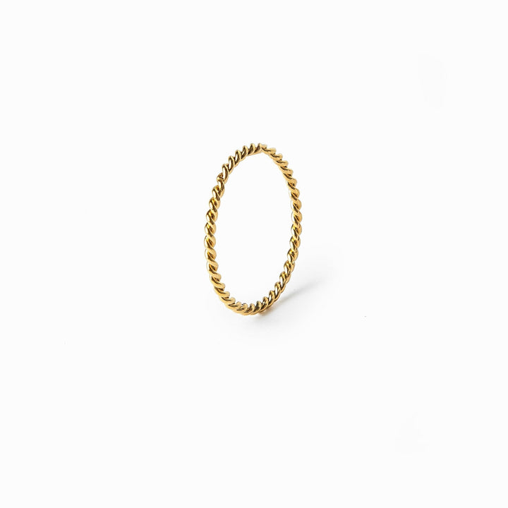 Twisted Rope Ring