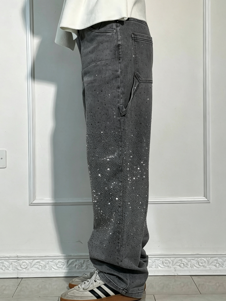 Balloon Carpenter Shine Denim Jeans