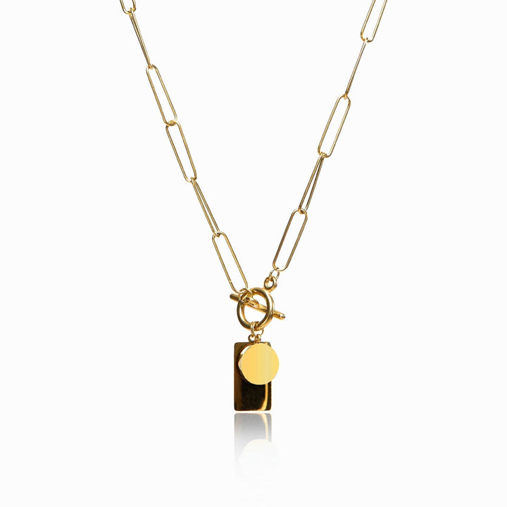 Rectangular Clasp Necklace