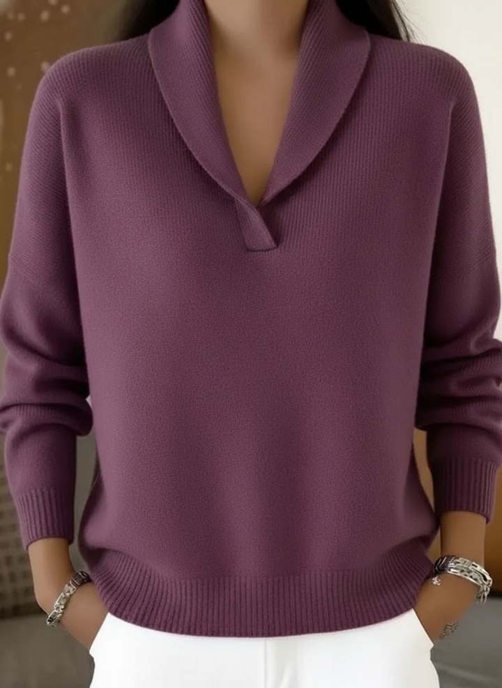 Monica™ | V-Neck Sweater