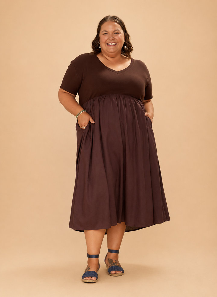 Ricki Dress - Chocolate