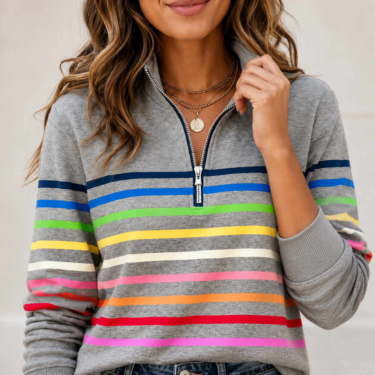 Wren | Classic Zip Sweatshirt for Everyday Comfort