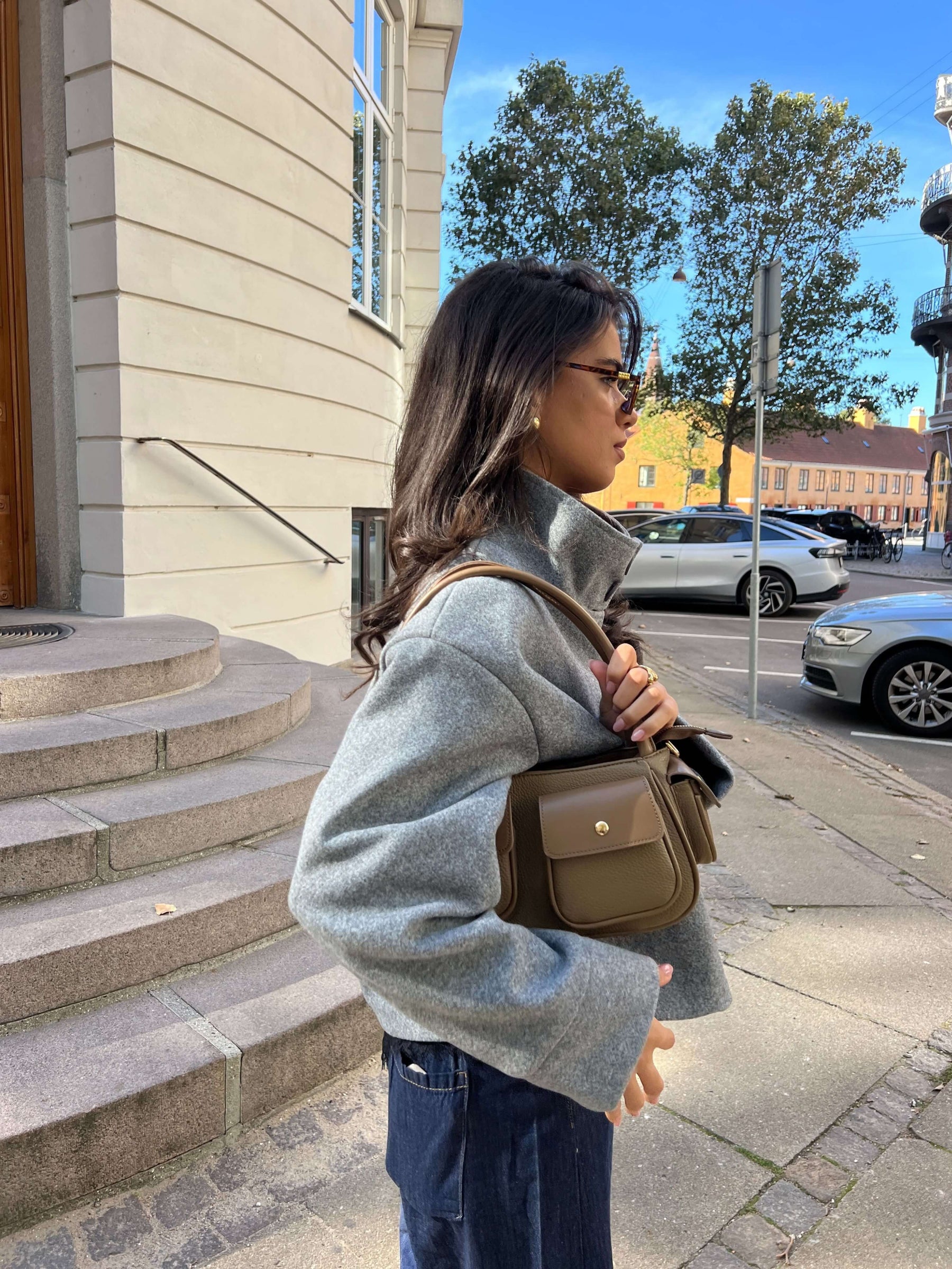 Clea High Neck Jacket