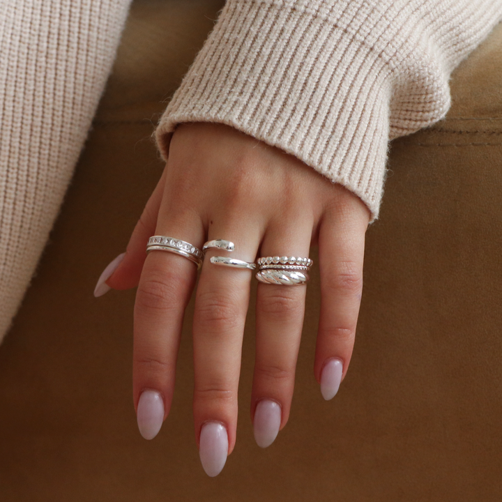 Spiral Twist Ring