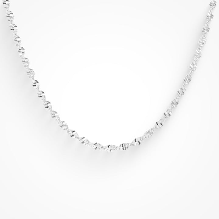 Double Twisted Necklace