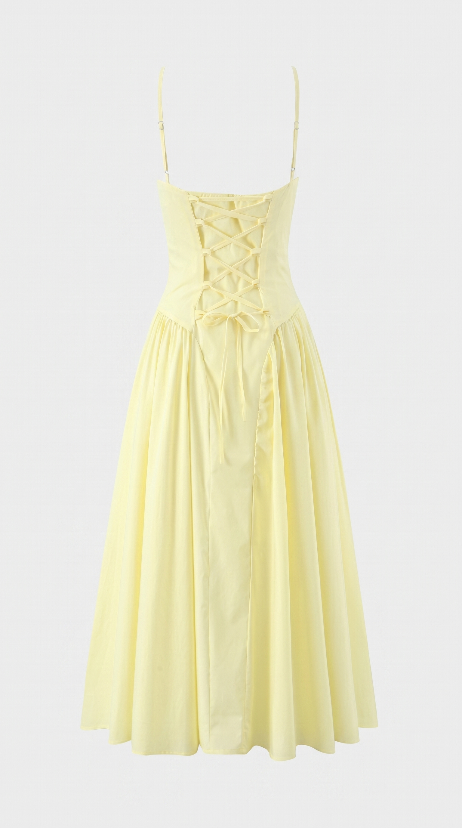 Tesa - Bodice Pleated Midi Dress