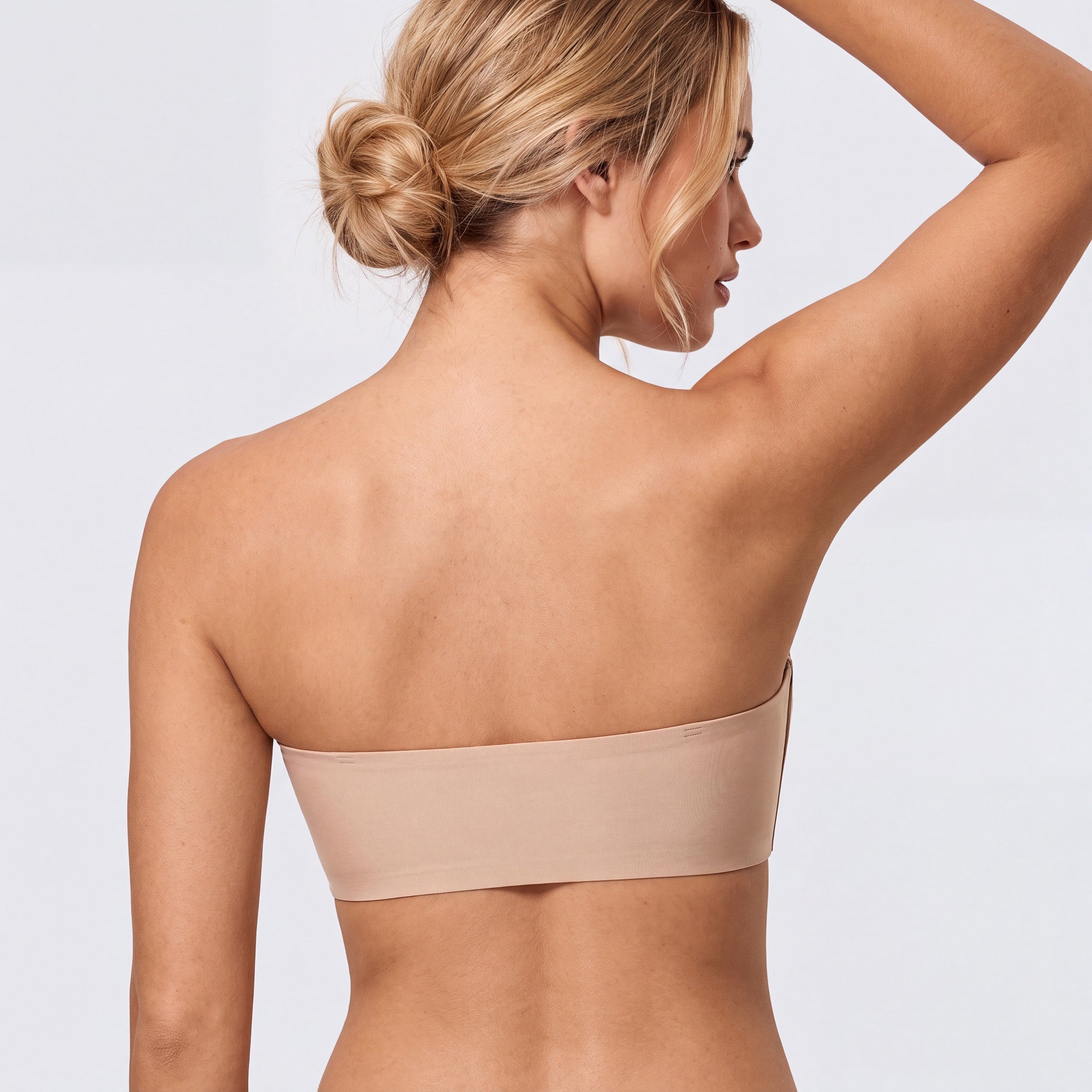 ComfyGrip Strapless Front Closure Bra