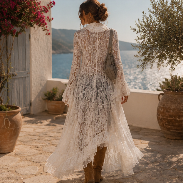 Isola Lace Cover-Up